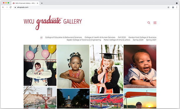 WKU Graduate Gallery Website
